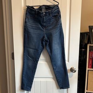 American Eagle Skinny Blue Jeans. Size 14P